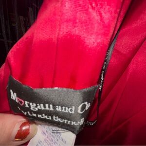 Morgan and Co Red Dress Y2K